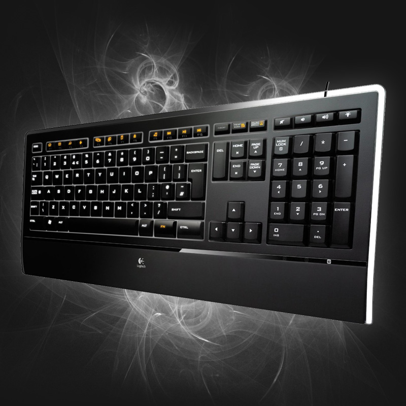 logitech illuminated keyboard k740