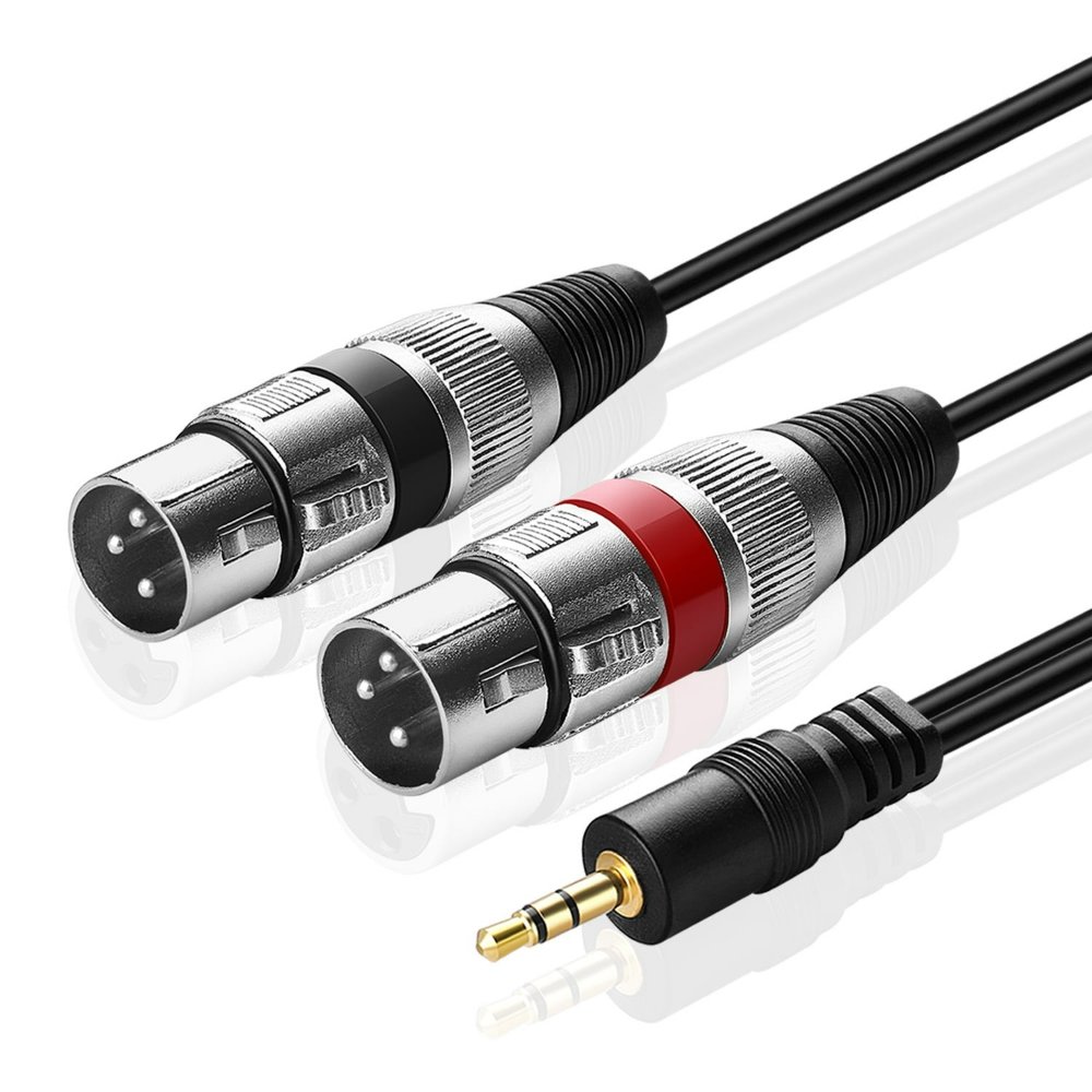 XLR to 3.5mm adapters