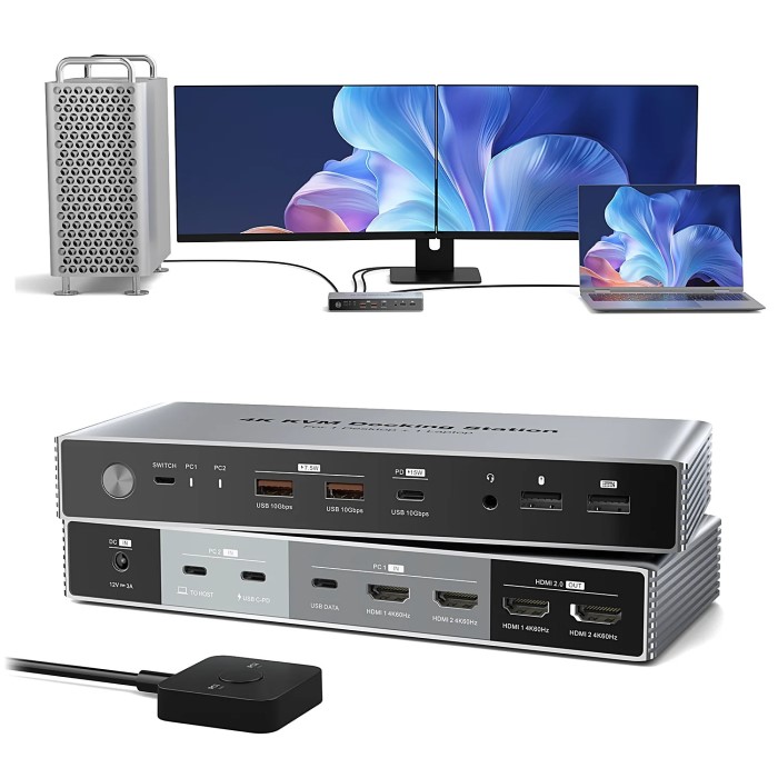 docking station for laptop dual monitor