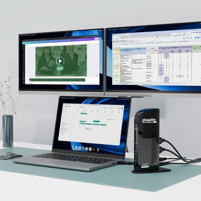 docking station for laptop dual monitor