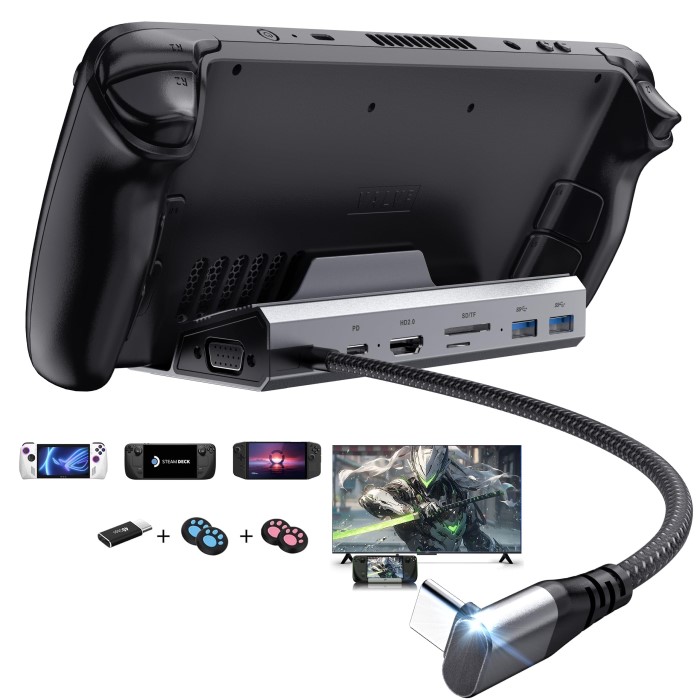 steam deck docking station