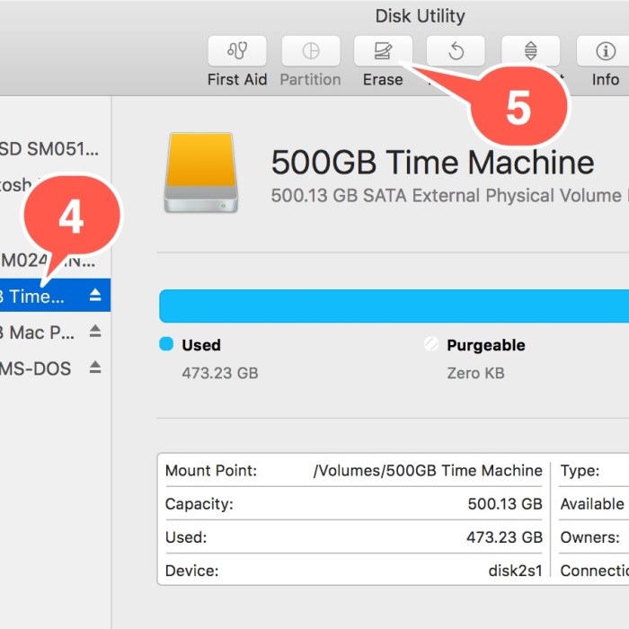 how to format external hard drive for mac
