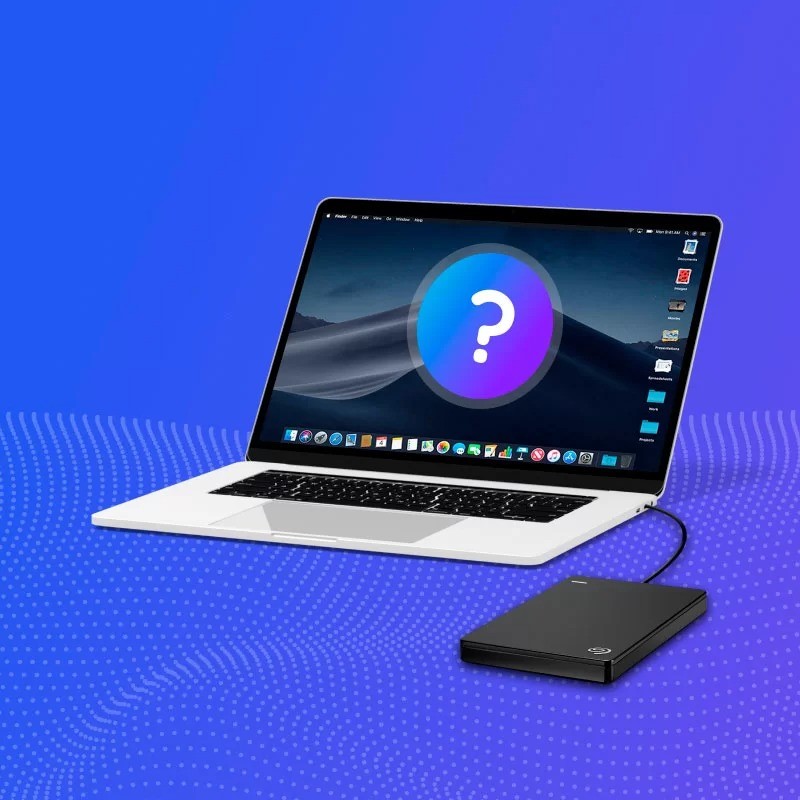 why is my hard drive not showing up mac