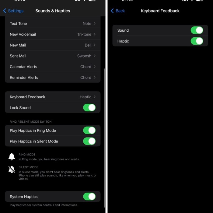 how to turn off keyboard sound