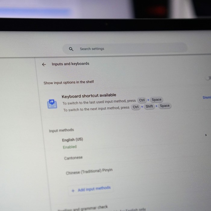 how to change keyboard language