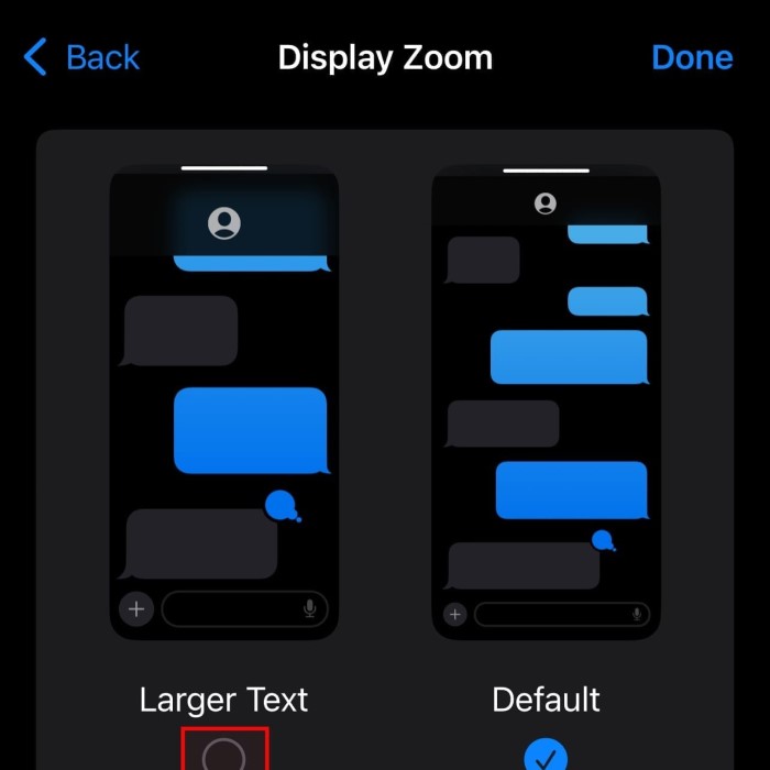 how to make keyboard bigger on iphone