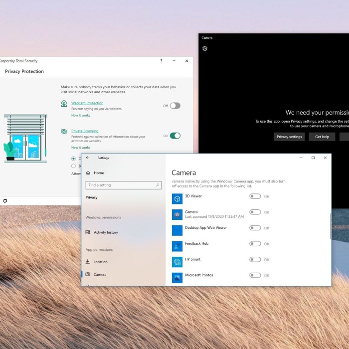 why is my webcam not working