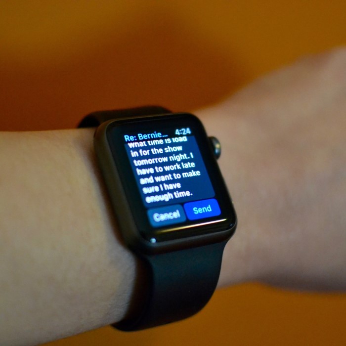 how to get keyboard on apple watch