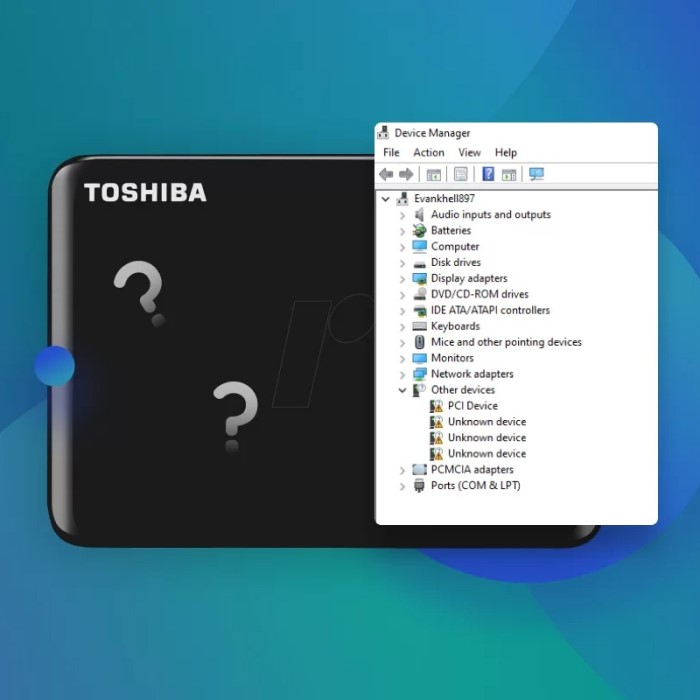 why is my hard drive not showing up