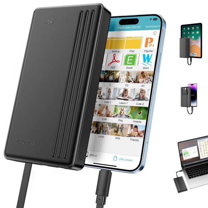 how to backup iphone to external hard drive