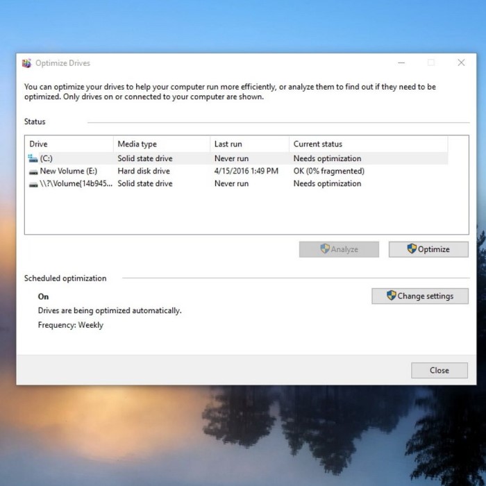 how to defrag hard drive