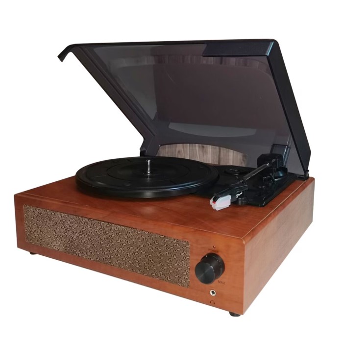 old turntable record player