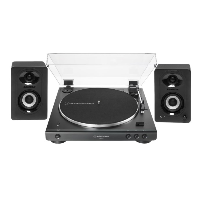 turntable with speakers