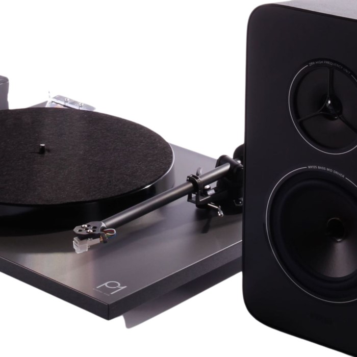 turntable with speakers