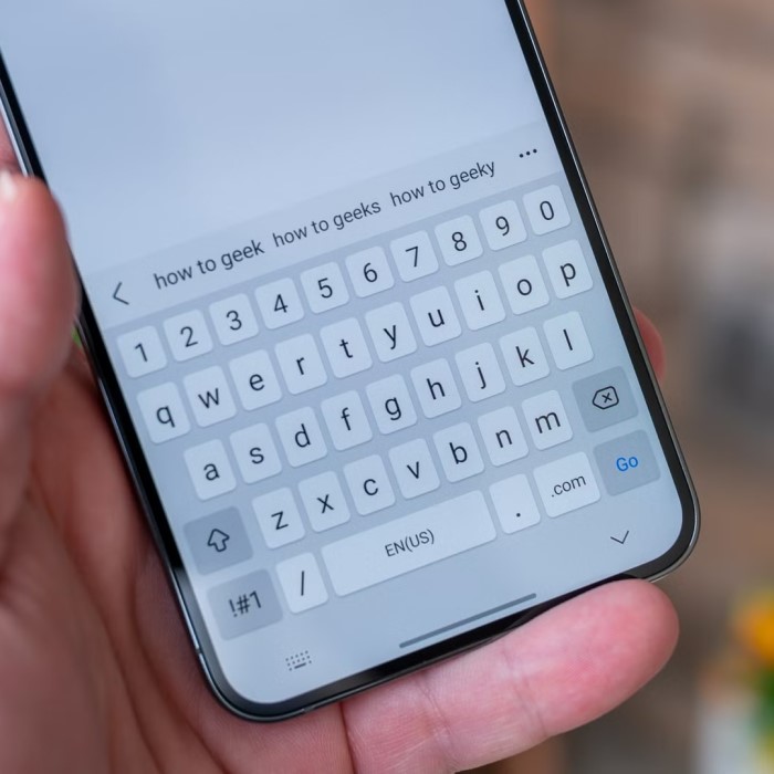 how to change keyboard on android