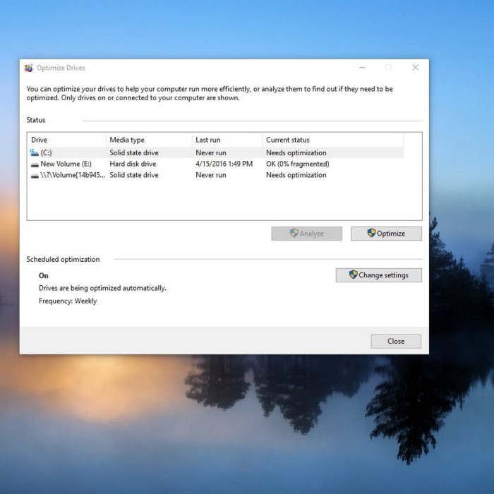 how to defragment hard drive