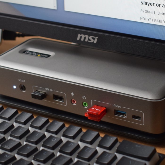 kvm docking station