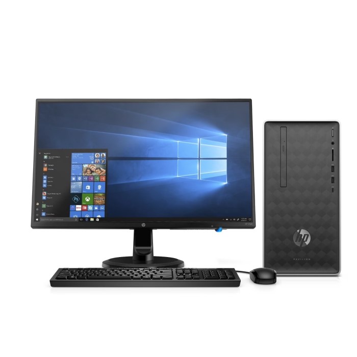 desktop computer with monitor