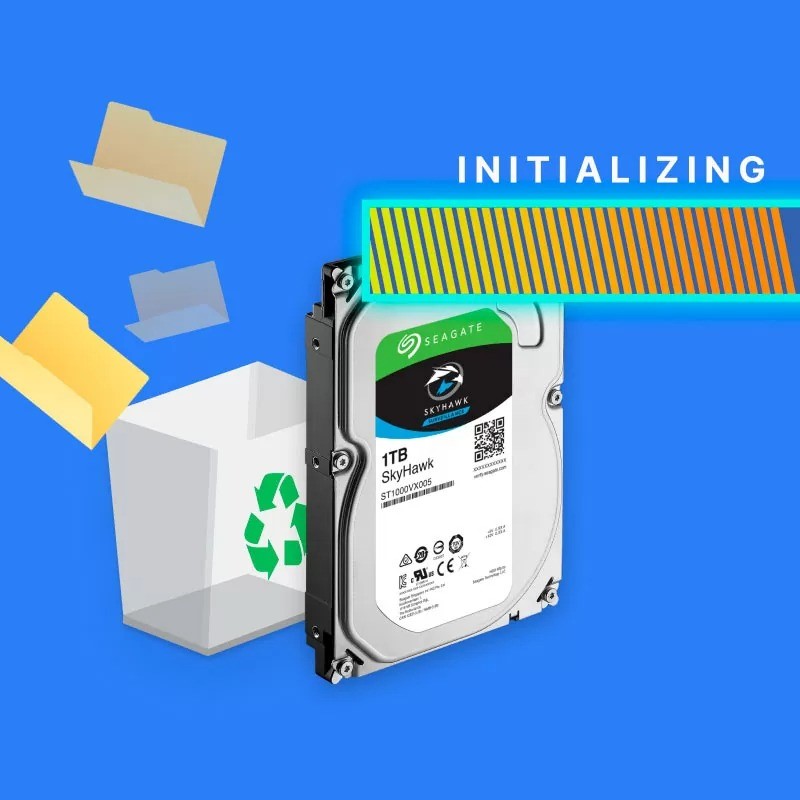 how to initialize a hard drive