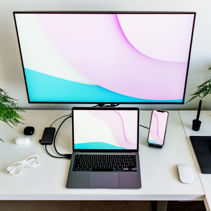 desktop computer with monitor