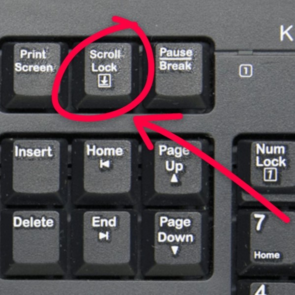 what is scroll lock on keyboard