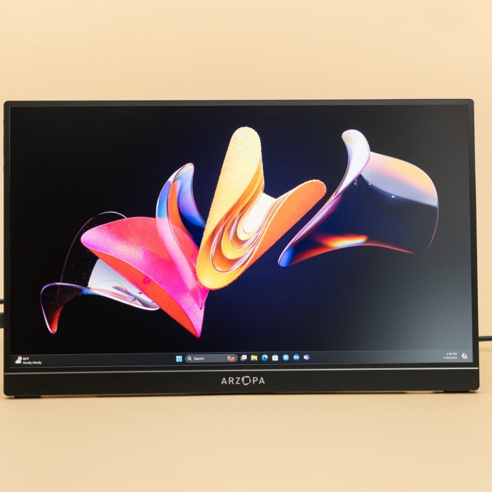 travel computer monitor