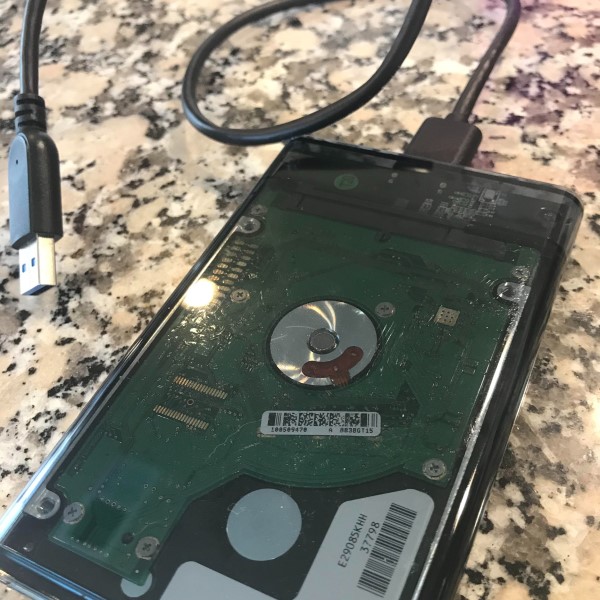 how to fix external hard drive