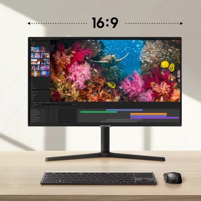 standard computer monitor size