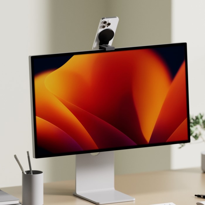 computer monitor with camera