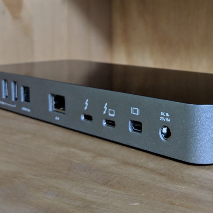 thunderbolt 3 docking station