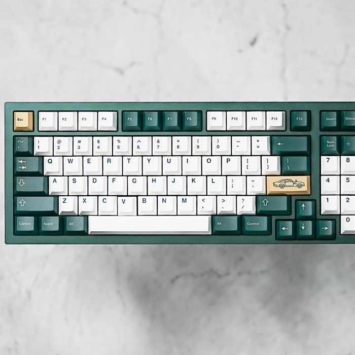 green keycaps