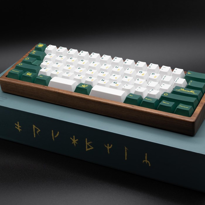 green keycaps