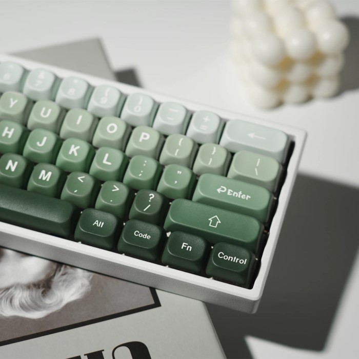 green keycaps