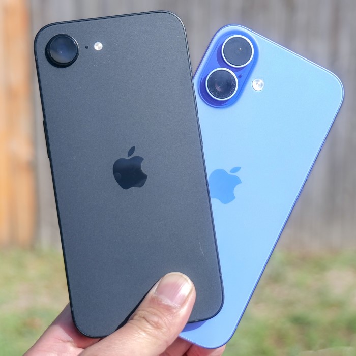 iphone 16e vs iphone 16