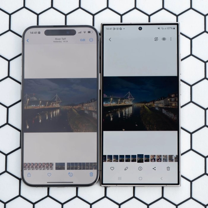 iphone vs samsung comparison