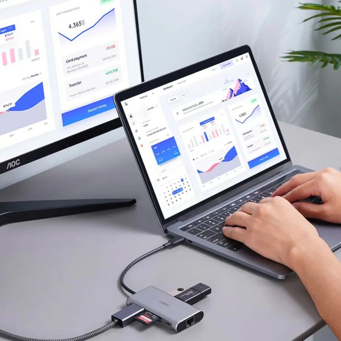 how to connect two monitors